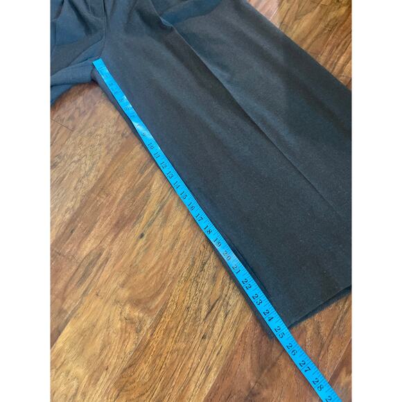 MASSIMO DUTTI Wide Leg Wool Trouser Pant Stretch Fits Size XS CAREER MINIMALIST - Picture 7 of 10